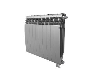 Радиатор Royal Thermo BiLiner 500 /Silver Satin VR - 10 секц.