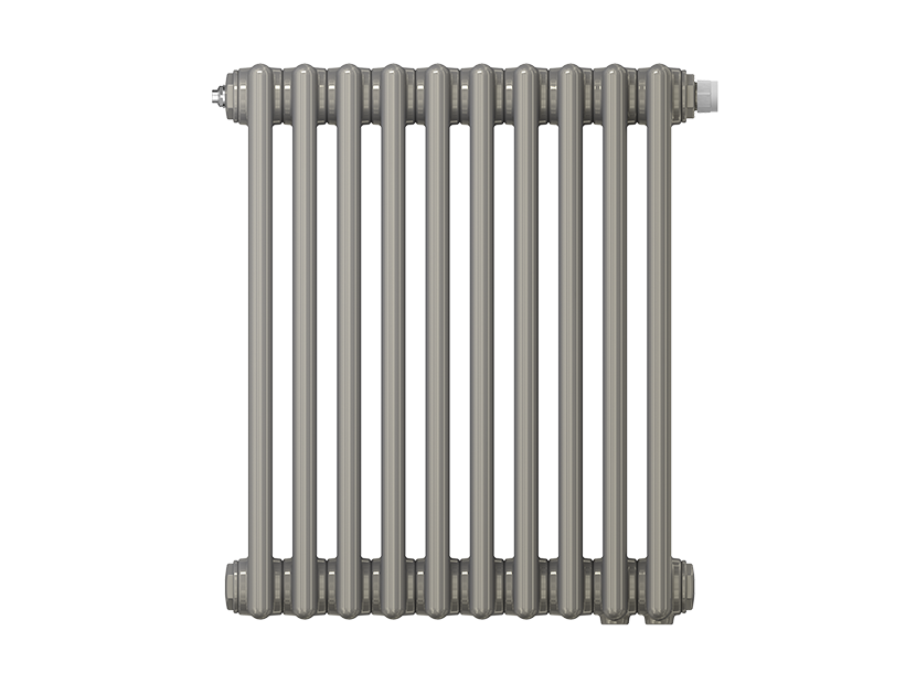Радиатор трубчатый Zehnder Charleston Retrofit 3057, 18 сек.1/2 ниж.подк. RAL0325 TL (кроншт.в компл)
