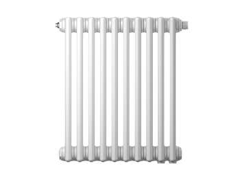 Радиатор трубчатый Zehnder Charleston Retrofit 3057, 16 сек.1/2 ниж.подк. RAL9016 (кроншт.в компл)