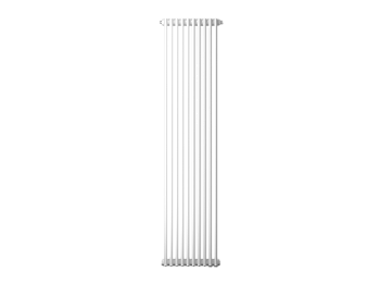 Радиатор трубчатый Zehnder Charleston 2180, 12 сек.1/2 бок.подк. RAL9016 (кроншт.в компл)